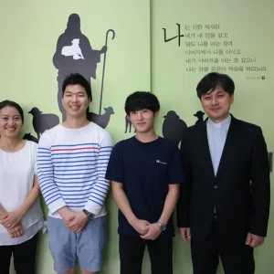 이희성 형제님, 이정록 형제님