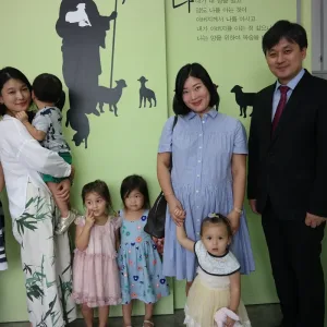 성은정 성도님(혜준, 혜민)