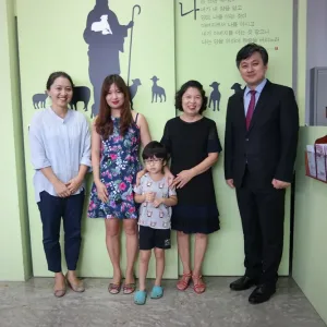 최수진 성도님, 박상애 집사님, 김의현 어린이