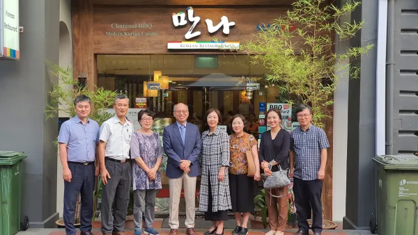 김병삼 목사님 내외 강사접대