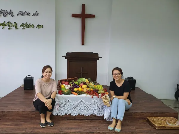 추수감사주일 강단장식(2019.11.16)