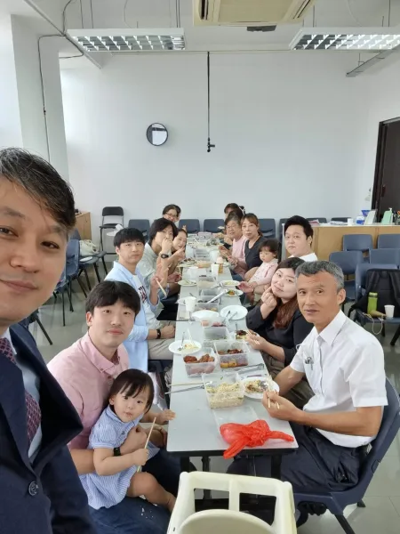 오랫만의 식사교제(2022.01.30)