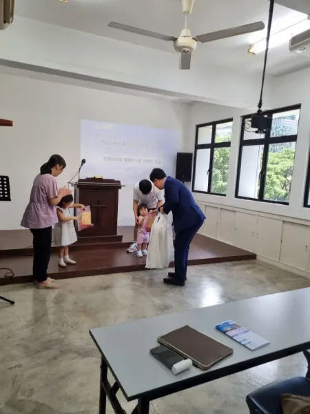 주일학교 아기들 축복합니다.(2024.04.05.05)
