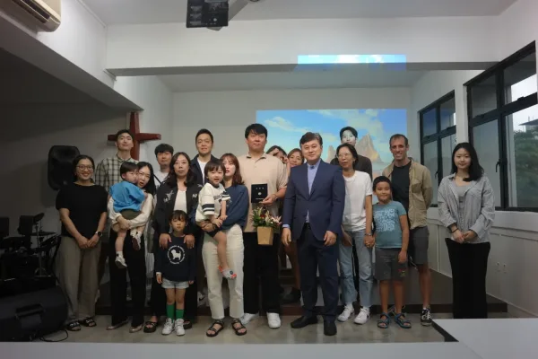 김성은 집사님 임명을 축하합니다.