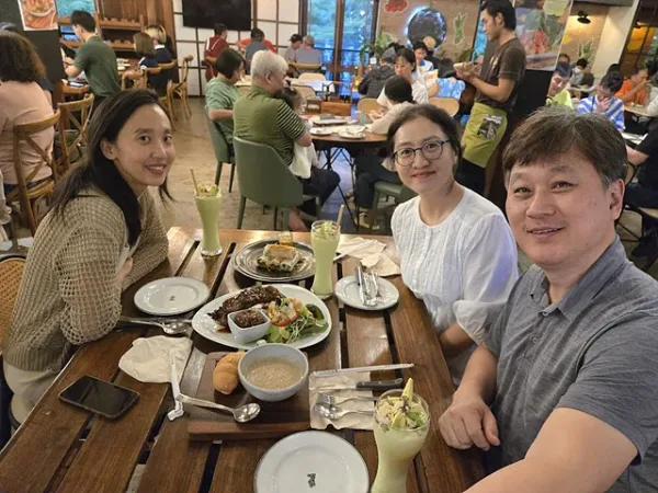 유영선 집사님과 치앙마이에서 만났습니다!