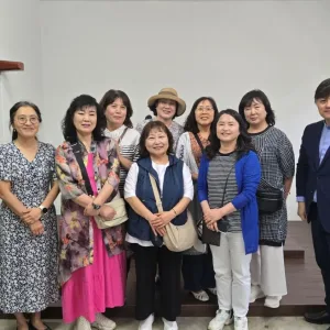 양윤자 권사님 일행