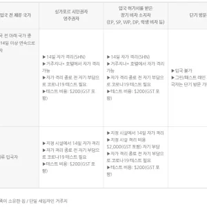 6월 17일 자정 이후부터 모든 싱가포르 입국자, 자기 부담으로 코로나19 테스트 필요